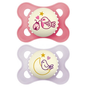 MAM 2 Sucettes Original Nuit 2-6 Mois