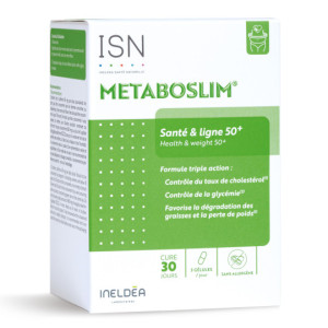 ISN - METABOSLIM  Santé & ligne 50+ - 90 gélules
