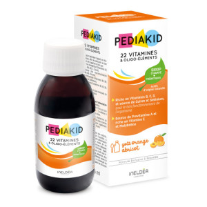 PEDIAKID - Sirop 22 Vitamines & Oligo-éléments 125ml