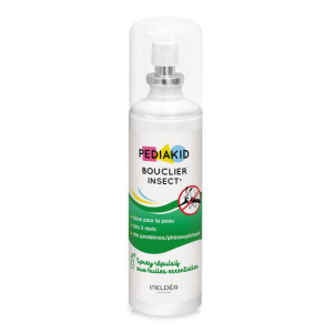 PEDIAKID - Bouclier Insect - Spray Répulsif 100ml