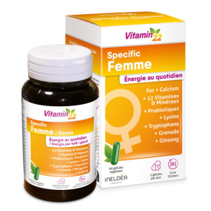 VITAMIN’22 - Specific Femme - 60 gélules
