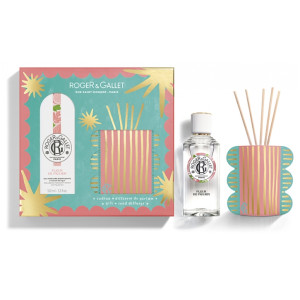 Roger & Gallet Fleur de Figuier Eau Parfumée Bienfaisante 100 ml + Diffuseur de Parfum Offert