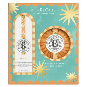 Roger & Gallet Néroli Eau Parfumée Bienfaisante 30 ml + Savon Bienfaisant 100 g Offert