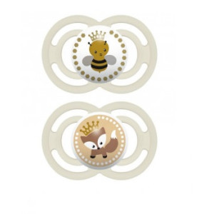 MAM 2 Sucettes Perfect Animaux 6 Mois et +