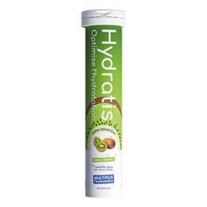 Hydratis Solution d'Hydratation 20 Comprimés Effervescents - Arôme : Kiwi