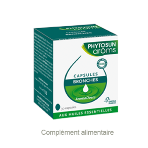 AromaDoses Bronches, 30 Capsules