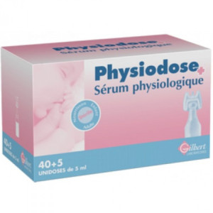 Gilbert Physiodose Sérum Physiologique - 40 unidoses