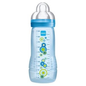 Biberon 2ème âge Cercle Bleu - 330 ml