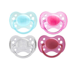 Sucette Anatomique Discrète Collection N°15 Silicone +6 mois - 1 sucette