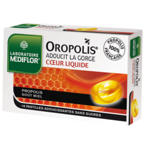 Oropolis Coeur Liquide Sans Sucre - 16 pastilles