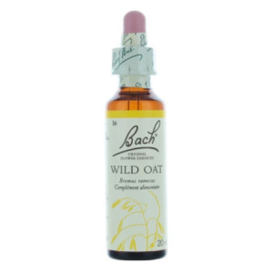 Fleurs de Bach Original 36 Wild Oat (Folle Avoine) - 20ml